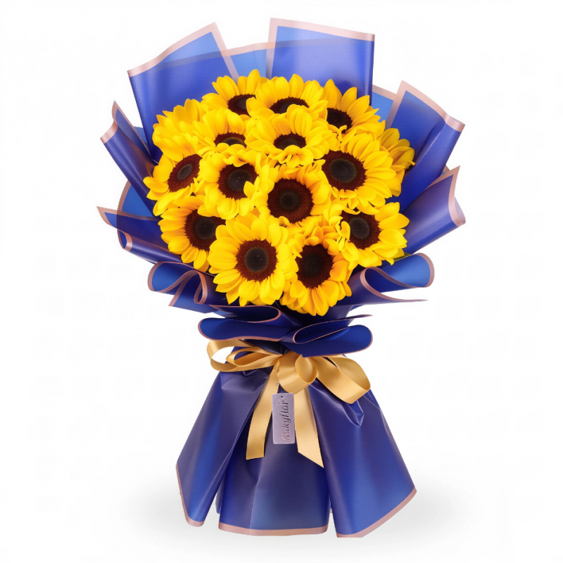 Bouquet of 15 Sunflowers