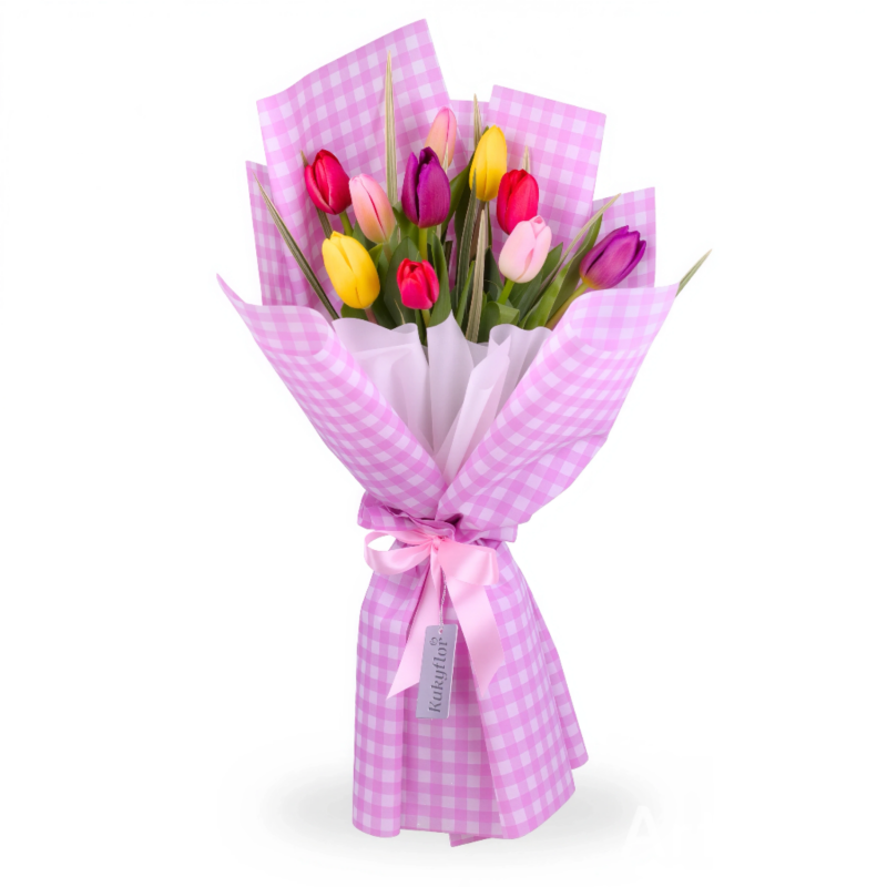 Bouquet of 10 Tulips D