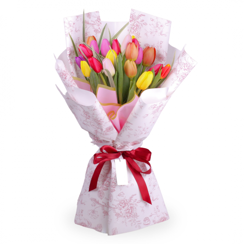 Bouquet of 20 Tulips D