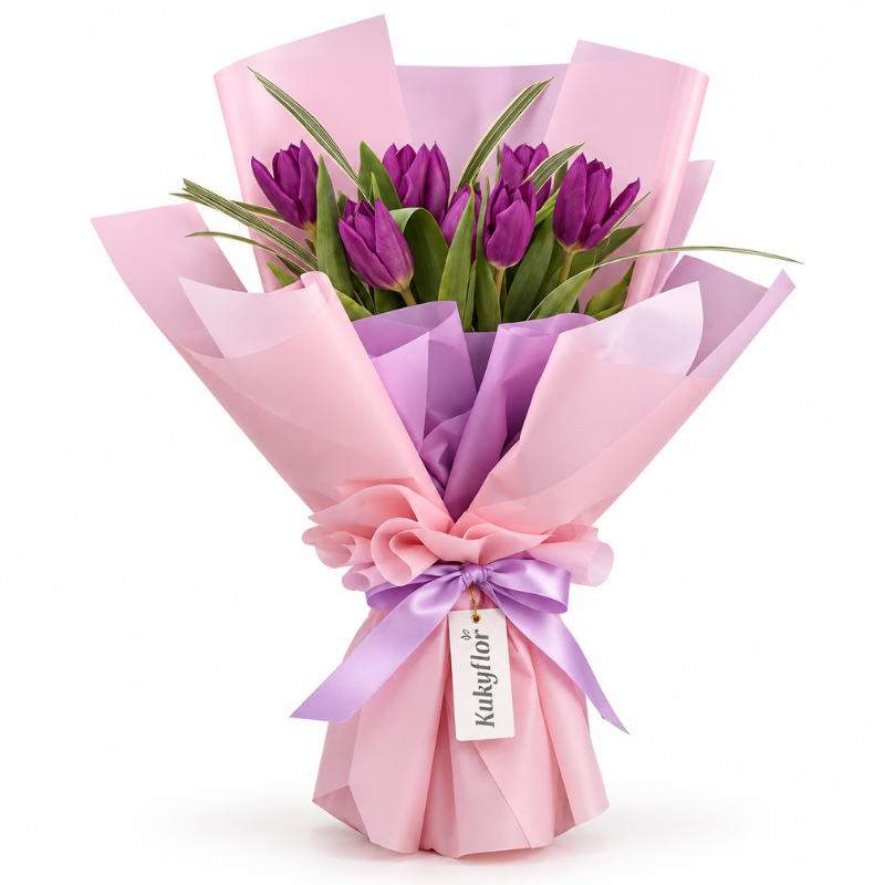 Ramo de 10 Tulipanes