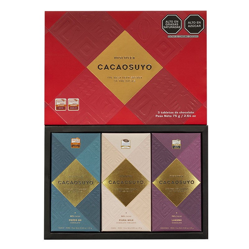 Tri-pack chocolate Cacaosuyo