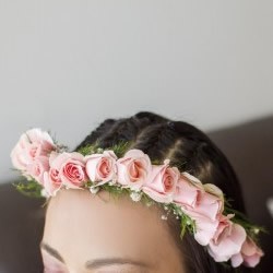 Mini Roses headband