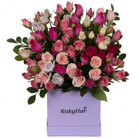 Mini Roses Box Top
