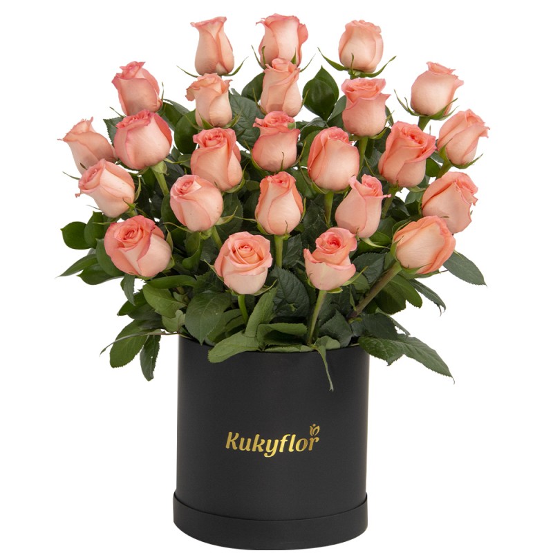 Sombrerera de 24 Rosas