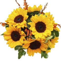 comprar flores amarillas por año nuevo