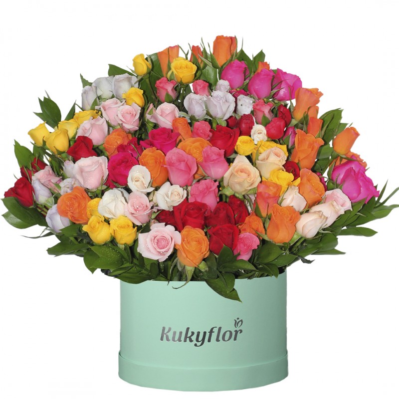 Sombrerera de mini rosa