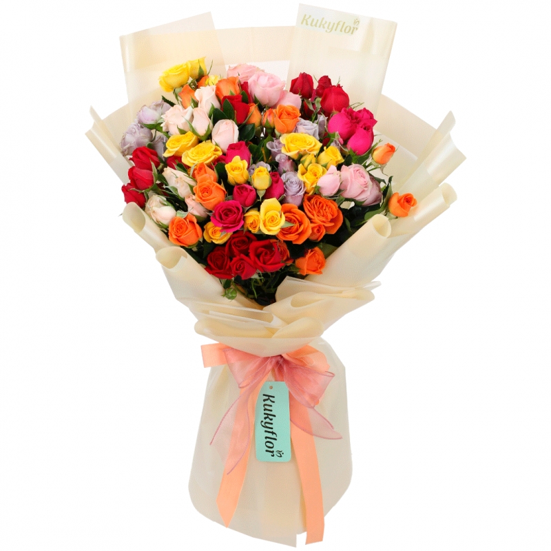 Bouquet of 20 Premium Mini Roses