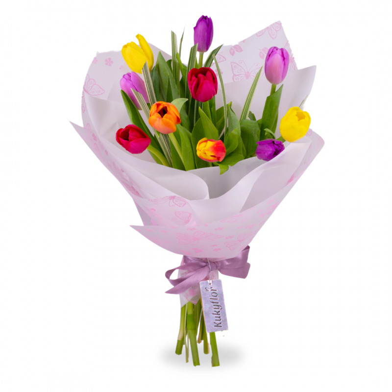 Bouquet of 10 Tulips