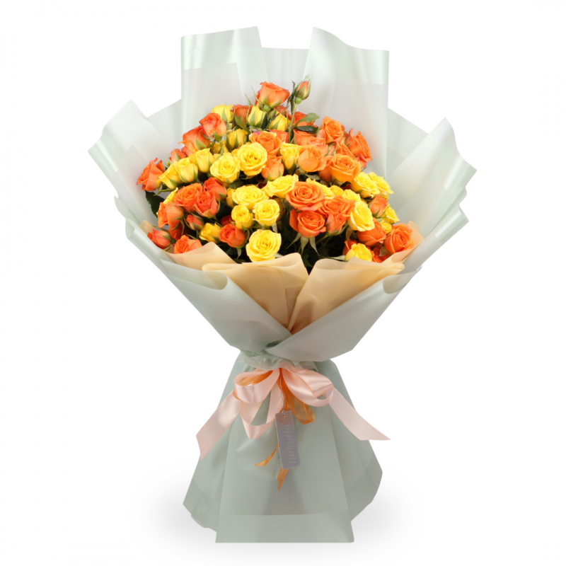 Bouquet of 20 mini roses
