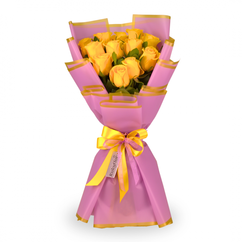 Ramo de 12 rosas D