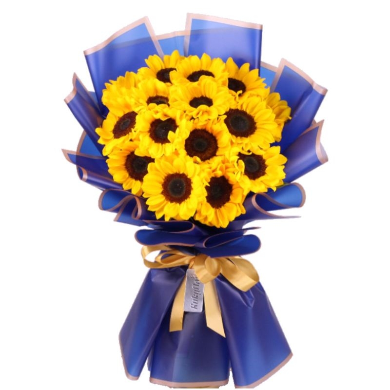 Bouquet of 15 Sunflowers
