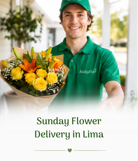 Sunday Flower Delivery in Lima