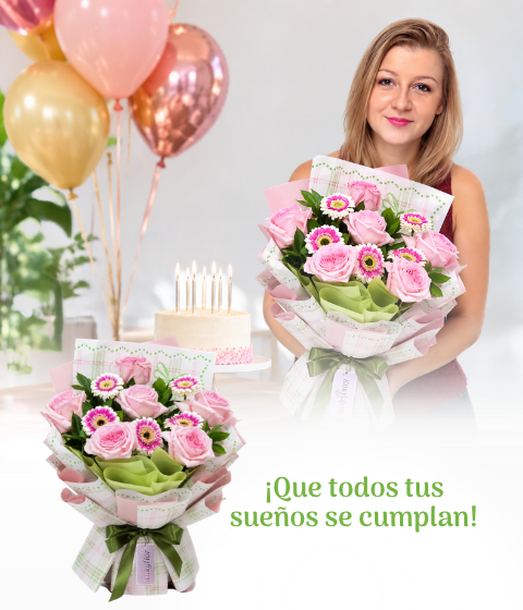 Flores para cumpleaños