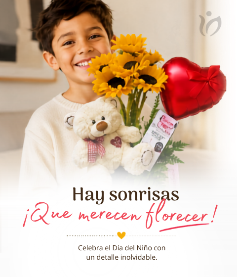 Flores día del niño