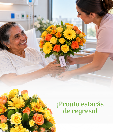 Flores mejórate pronto